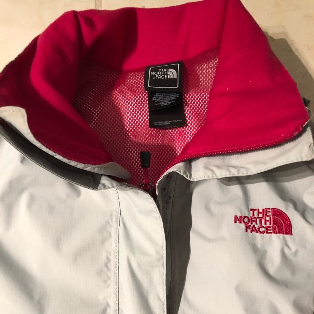 The North Face rain jacket
